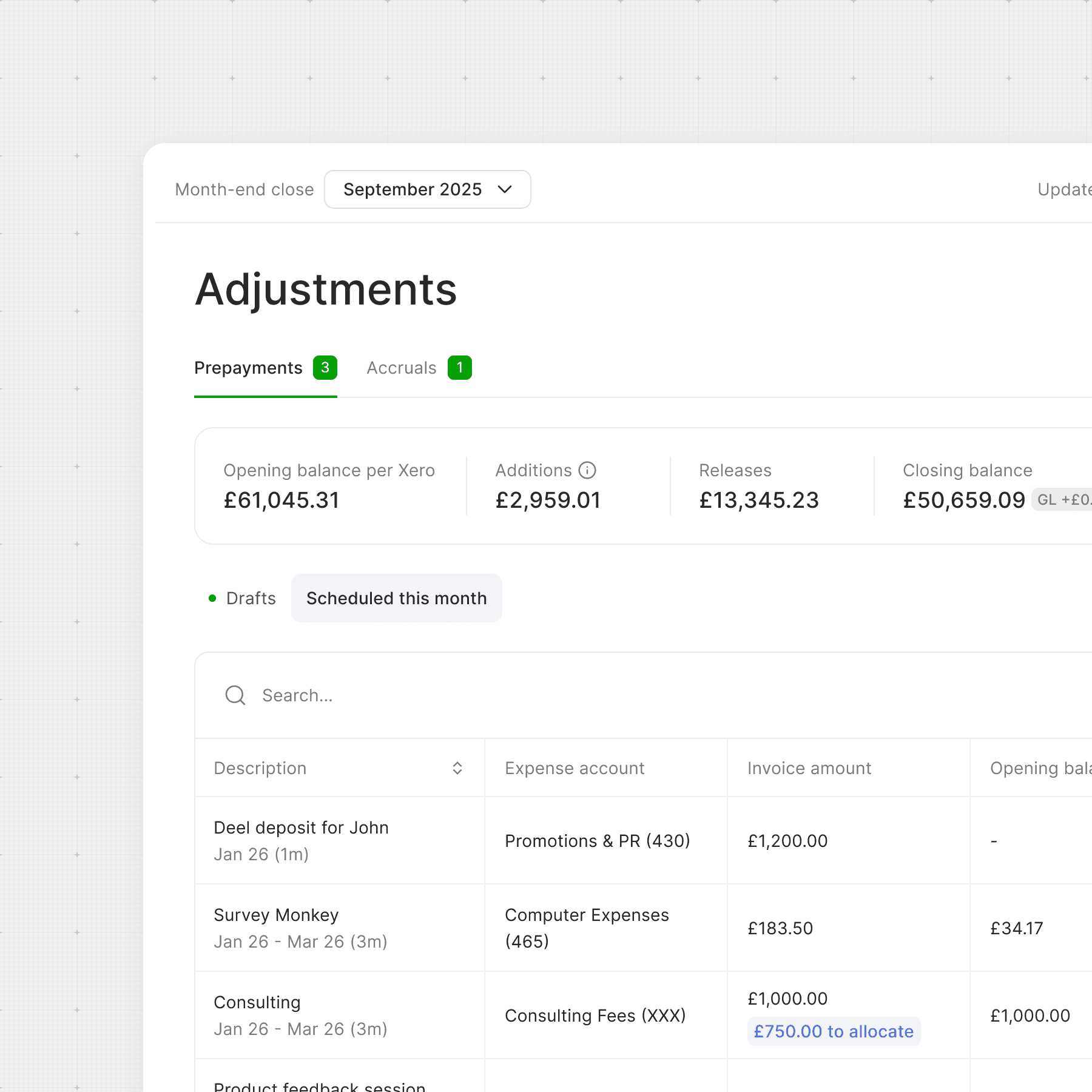 Monitor showing mimoi dashboard